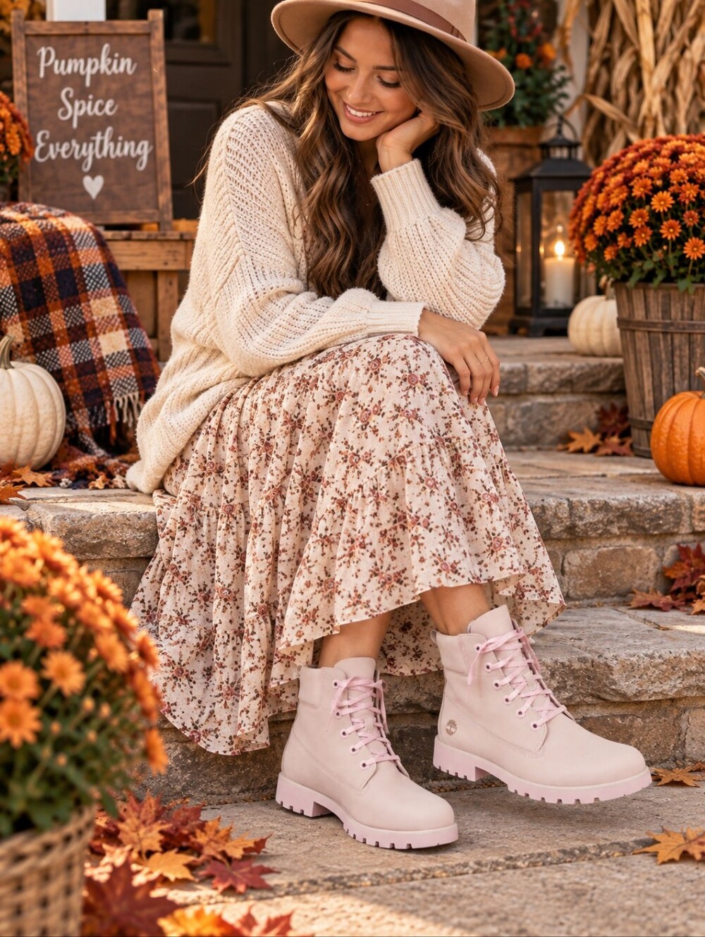 Timberland Boots Classic Lite 6" Waterproof Women's Pink Nubuck Leather Lace Up